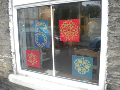 2021 Gwydir St festive window